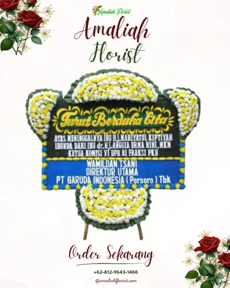 Papan Bunga Duka Adiwerna